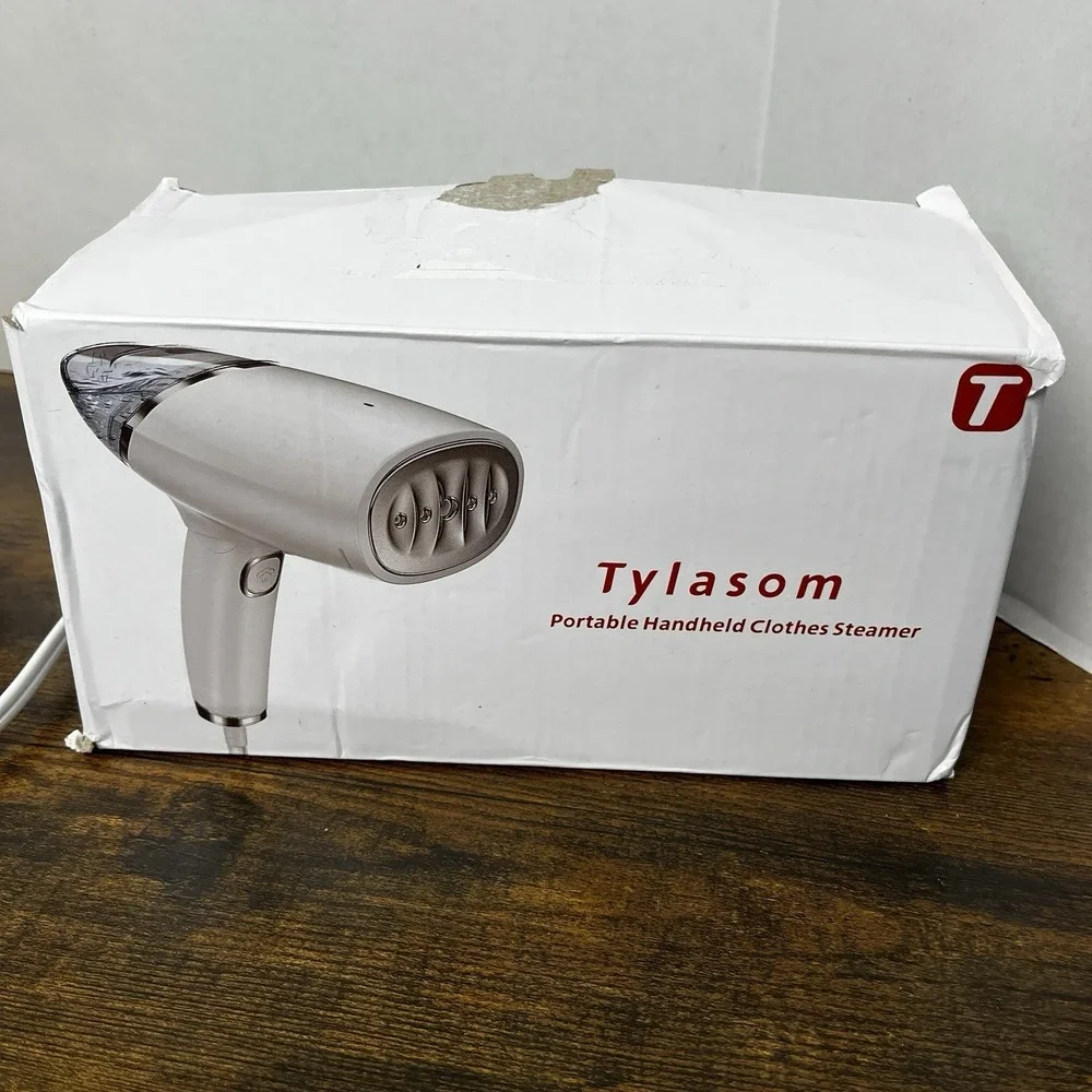 Portable‎ Garment Handheld Steamer Tylasom 1000W ZG-MT05 Fast Heat up Foldable